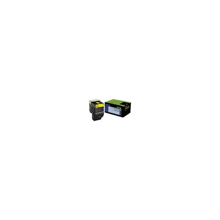 Lexmark 701Y Yellow Toner Cartridge 1K YLD 70C10Y0